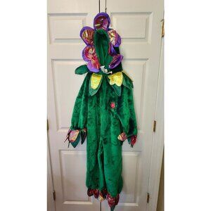 Vtg New  Chrisha Playful Plush Flower Halloween Costume Size 7 Years + 1998